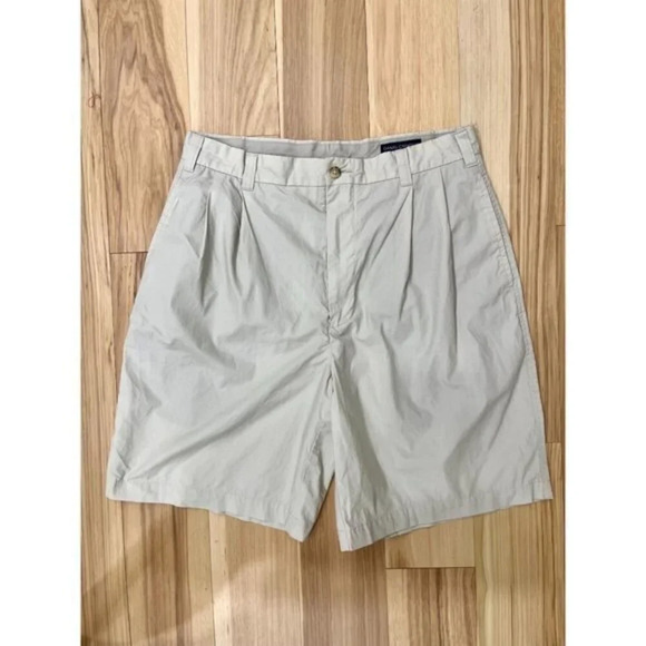 Daniel Cremieux Monaco Light Khaki Mens Shorts 33 Waist - Picture 1 of 4